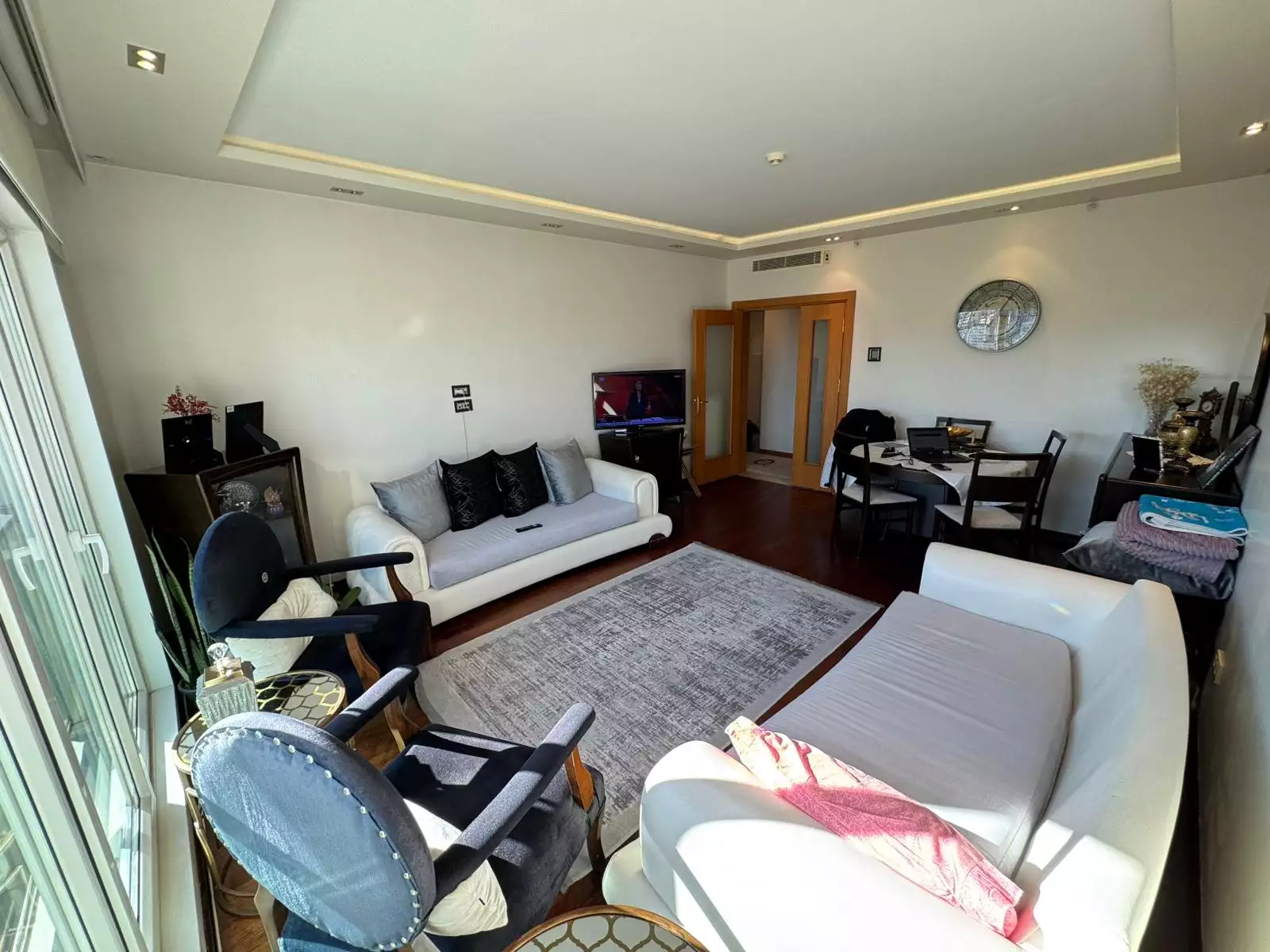 5 LEVENT FİNANSKENT KONUTLARINDA MANZARALI SATILIK 3+1 DAİRE