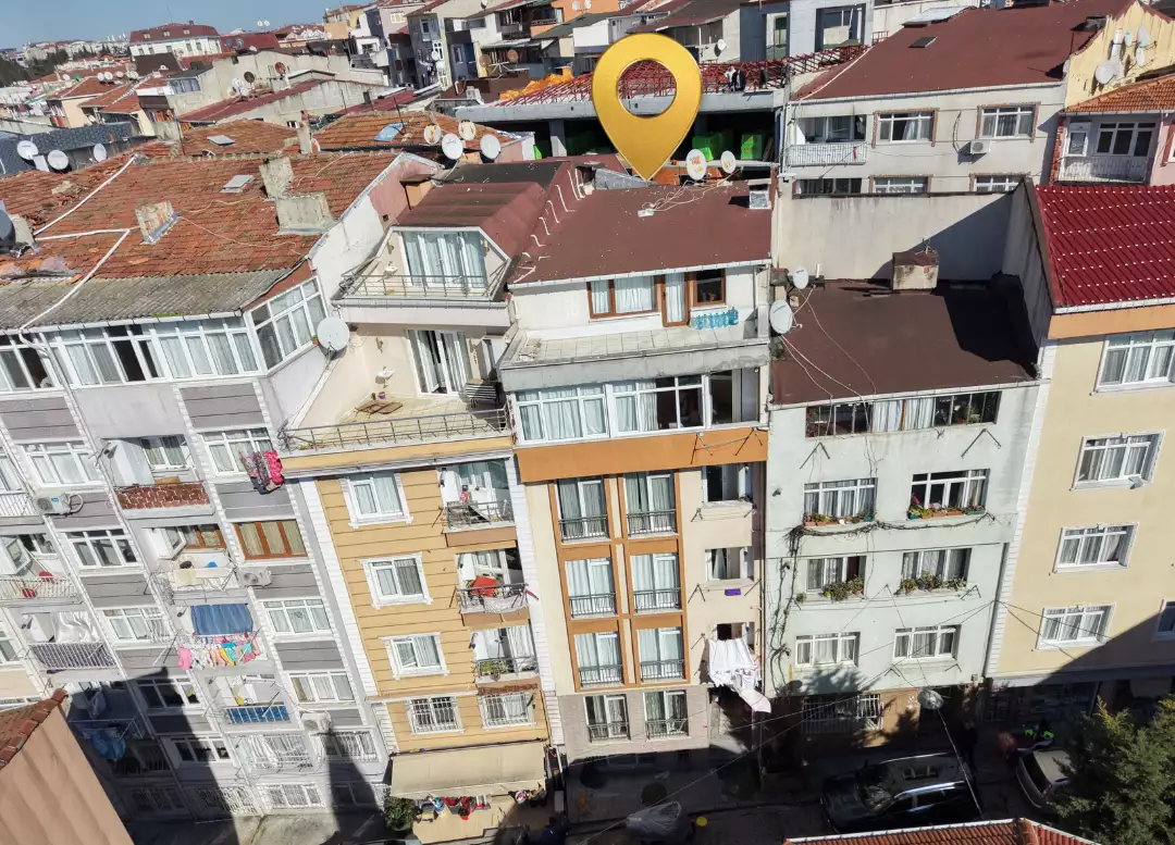 KASIMPAŞADA 15 YILLIK BİNADA SATILIK 3+2 TERS DUBLEKS