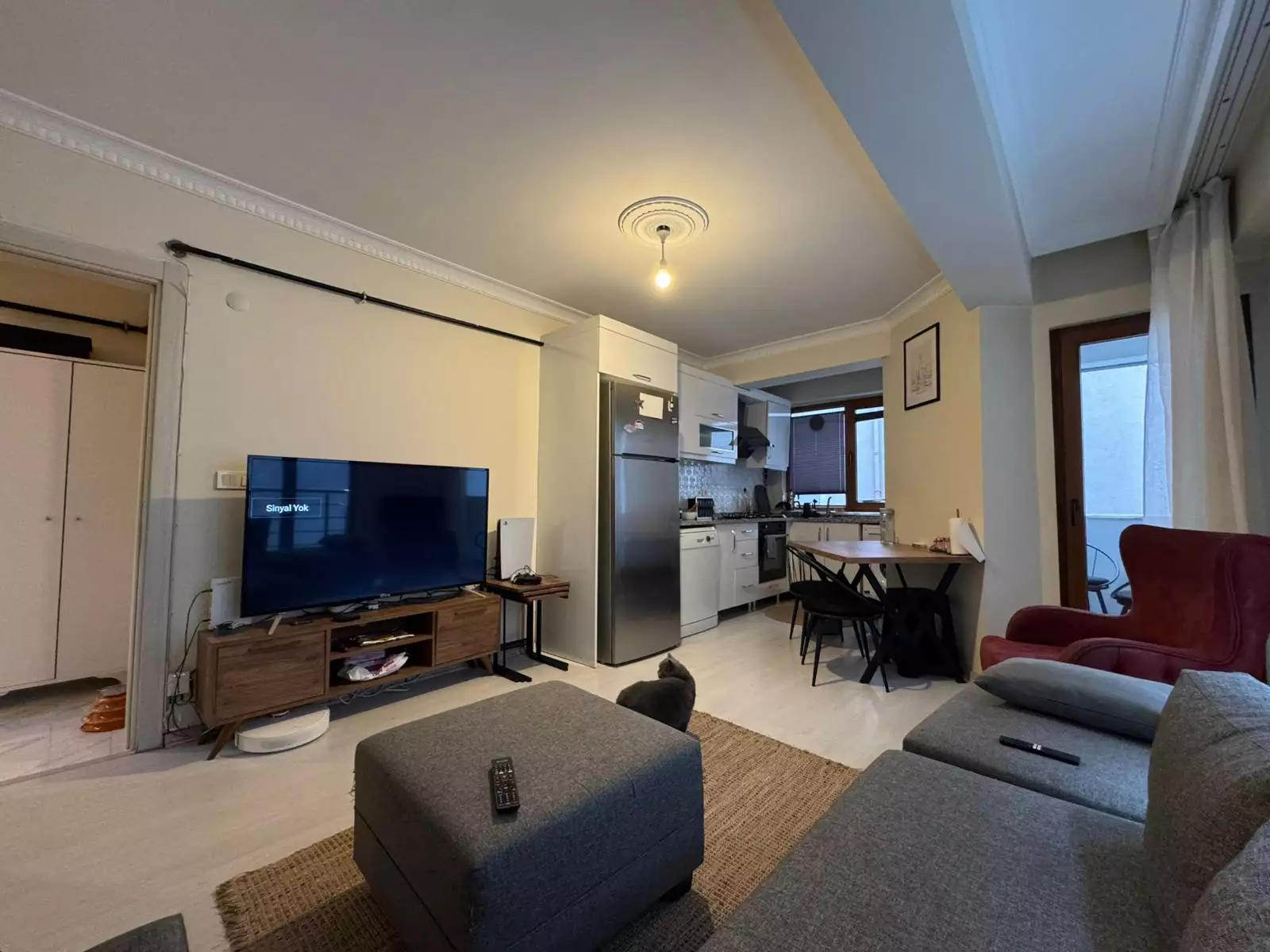 ORTABAYIRDA OTOPARKLI YENİ BİNADA SATILIK GENİŞ 1+1