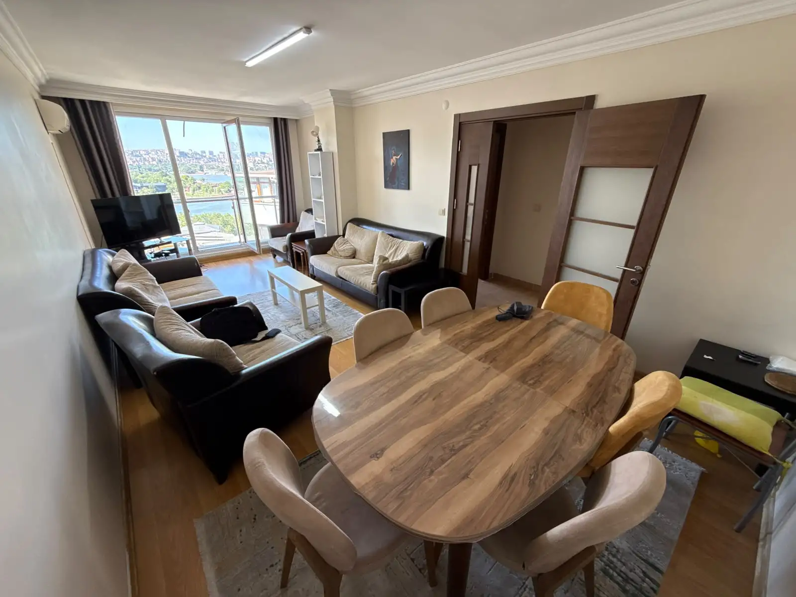 SÜTLÜCEDE HALİÇ MANZARALI SİTE İÇİNDE SATILIK 3+1 DAİRE